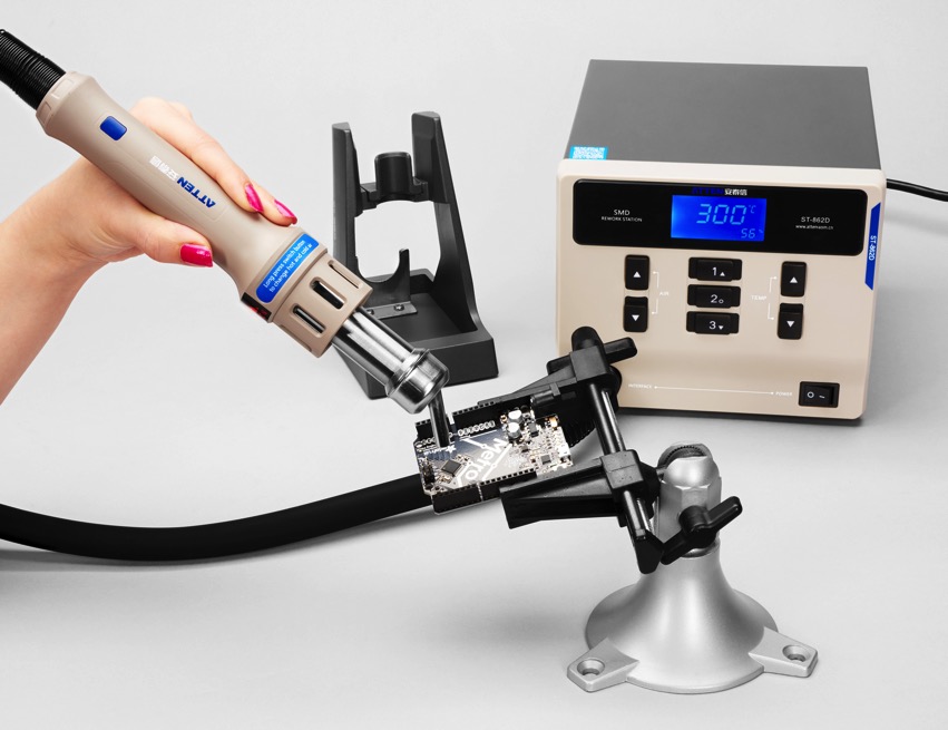 Tertiary image of ATTEN ST-862D HOT AIR GUN SMD REWORK STATION - Quality Phone Parts in Sri Lanka